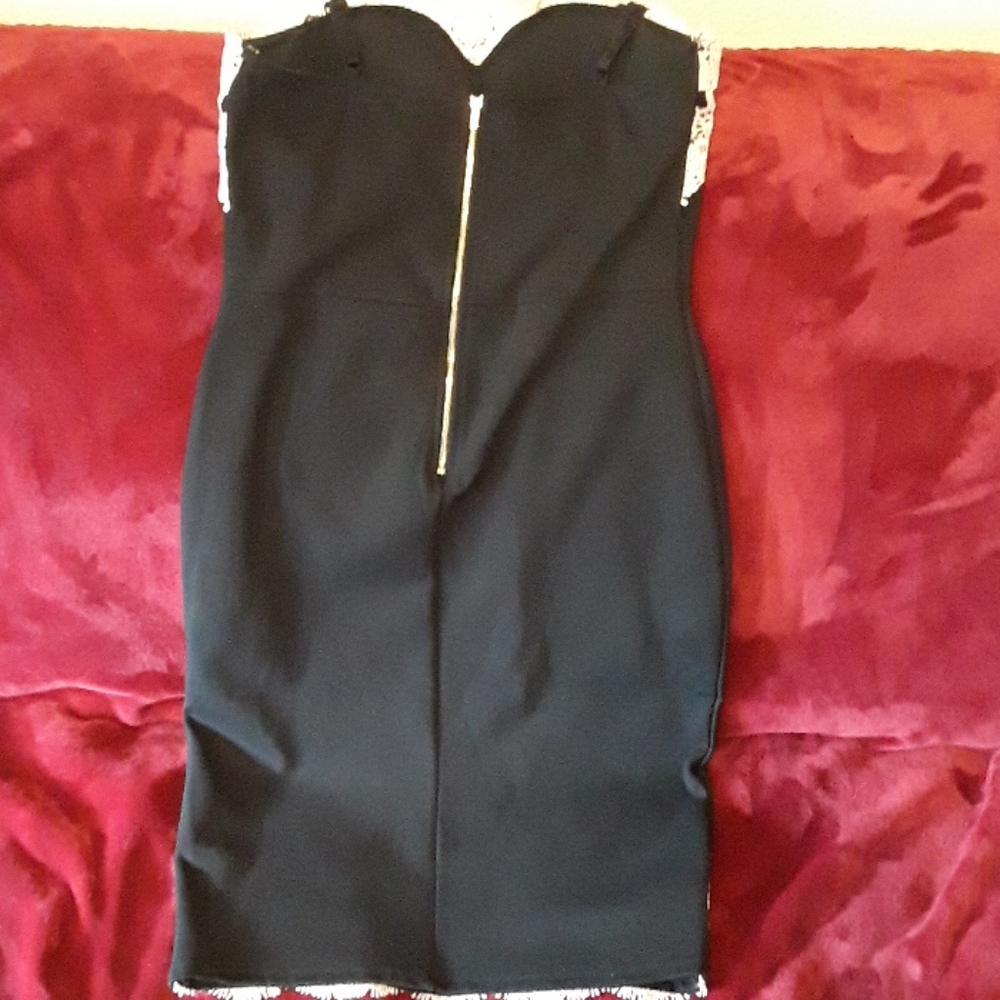 Black and cream dress - Picture 4 of 8